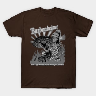 Black Barbenheimer T-Shirt